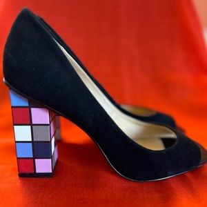 Katy Perry By Block Color Open Toe Shoe